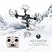 Holy Stone X400C FPV RC Quadcopter Drone with WiFi Camera Live Video One Key Return Function Headless Mode 2.4GHz 4 Channel 6 Axis Gyro RTF Left and Right Hand Mode Bundle with Goggles