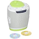 myBaby Soundspa Lullaby Sound Machine and Projector, Auto-Off Timer, Includes Picture Disks, Projection, Plays 6 Sounds and Lullabies, Twinkle Twinkle, Little Star, Rock-A-Bye Baby, MYB-S300