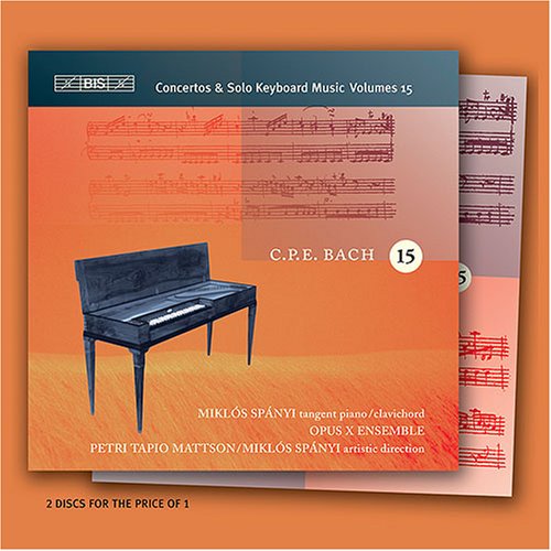Opus - C.p.e. Bach: Concertos &amp; Solo Keyboard Music, Vol. 15 - Zortam Music