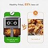 Air Fryer Oven, Uten 5.5L Oil Free Air Fryers, Rapid Air Technology for Healthy Oil Free & Low Fat Cooking, Baking and…
