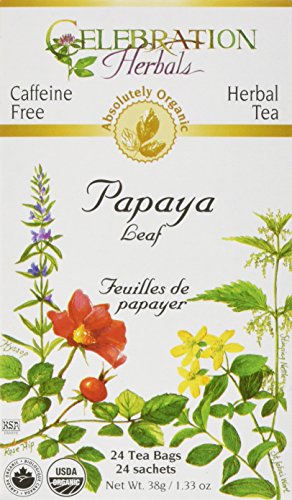 Celebration herbals papaya leaf, caffeine free, 1.33 oz…
