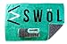Swol Fitness - Fast Dry Gym Towel - Antimicrobial with Naturally Anti-Odor Bamboo for Exercise Weightlifting and Sports - Grab Yours Now and Be Our #swolmate