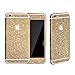 DStores® Iphone 6 Decal Sticker Skin Bling Crystal Diamond Glitter Screen Protector Film Sticker For Iphone 6 4.7 Inch(Champagne)