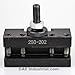 BXA #2 QUICK CHANGE TURNING FACING & BORING TOOL POST HOLDER 250-202