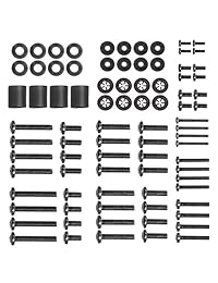 Paquete de accesorios de montaje universal para televisores que incluye tornillos M4, M5, M6 y M8 y espaciador surtido para montaje prácticamente todos los televisores de hasta 80" ECHOGEAR