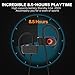 Bluetooth Headphones,Souldio™ Sports Bluetooth Earbuds Stereo Noise Cancelling Sweatproof Headphones In-Ear Gym Bluetooth Headsets Wireless Running Earphones for iPhone and Android(Black)