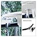 Elecwave 70 Miles Digital HDTV Antenna 360 Degree Omni-Directional Reception Outdoor/Indoor Amplified Antenna with 33 FT High Performance Coax Cable, White