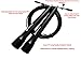 WODFitters R1 Indoor Competition Speed Ropes or R 1.5 Hybrid Indoor/Outdoor Double Under Jump Rope with Ultrafast Dual-Bearing, Pivoting-Eye Patented Technology (Black Bearing Pro, Fully Adjustable)