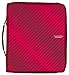 Five Star 2 Inch Zipper Binder, 3 Ring Binder, 6-Pocket Expanding File, Durable, Red (72184)