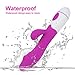 CNHIDEE Silicone Rabbit Vibrator with Multi Speed Vibration Frequencies for Clitoral and G Spot Stimulation, 4.8 Ounce
