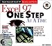 Excel 97 One Step at a Time by 
