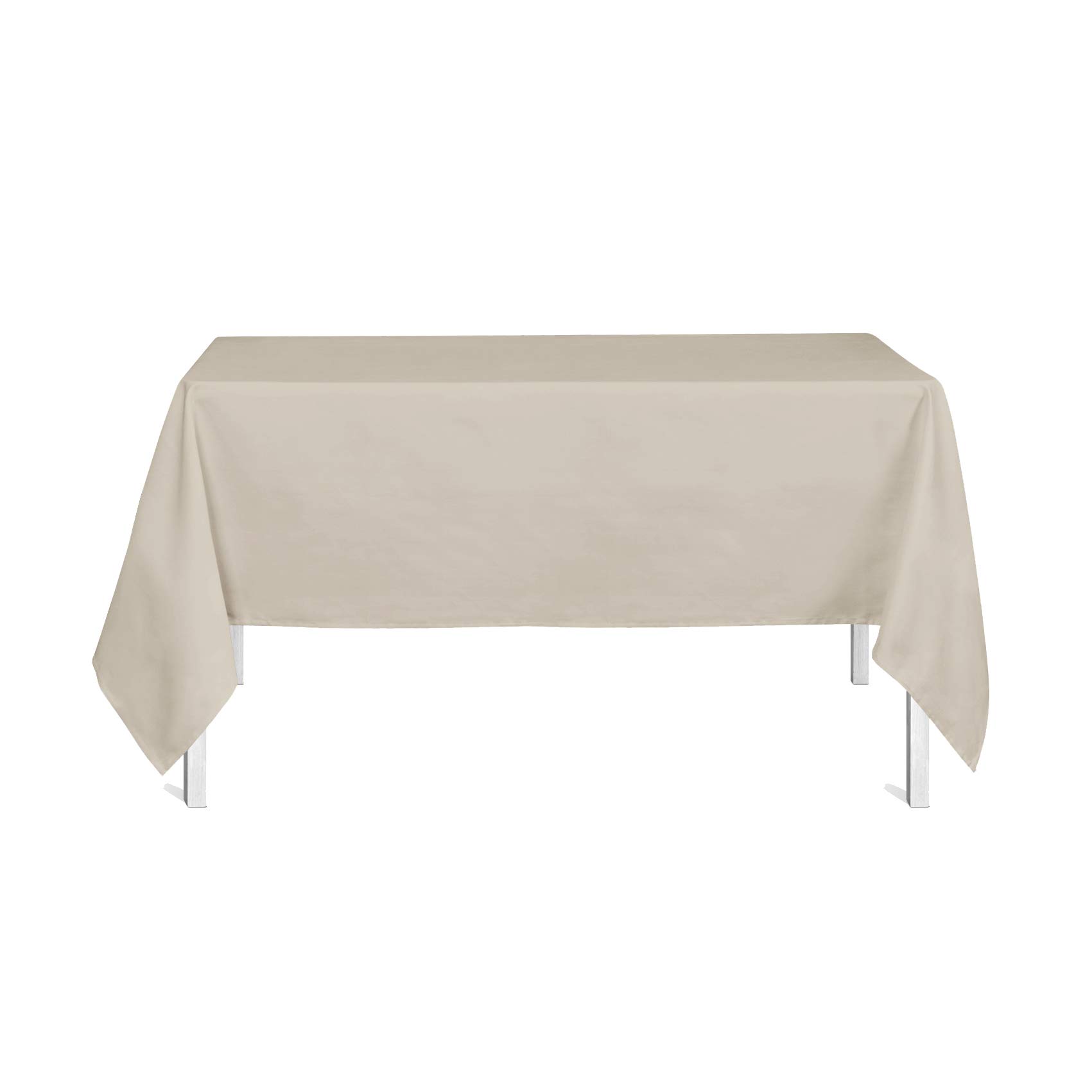 TODAY '140/200 Whipped Cream Polyester Tablecloth 140 x 200 cm, polyester, mastic, 140x200 cm — image 1