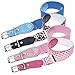 Bundle Monster 4pc Adjustable Elastic Band Girls Fashion Stretch Belts - Set 1, Diva in Training