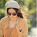 HuntGold Lady Women Fashion Camellia Warm Soft Wool Crochet Headband Knit Wide Hair Band(beige)