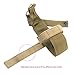 ALTTIMERY Outdoor Nylon Minimalist Tactical Molle Water Bottle Holder Kettle Pouch Belt Bottle Carrier (Khaki)