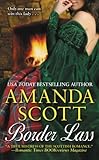 Front cover for the book Border Lass by Amanda Scott