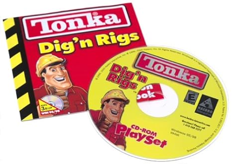 tonka computer game with steering wheel