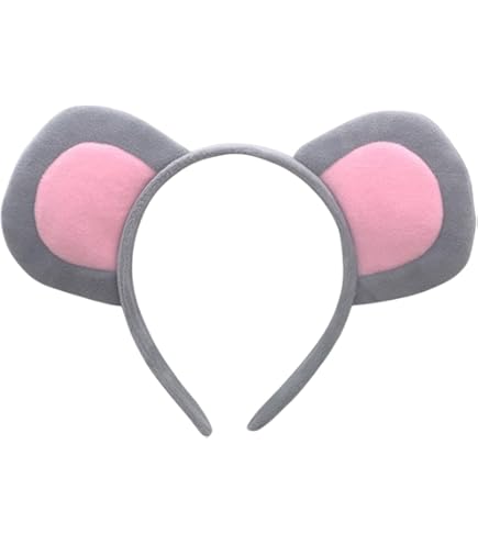 Diademas Para Disfraz De Burro OHPHCALL Juego De 20 Diademas De Burro Con Orejas De Animales De Granja, Diadema Divertida De Burro Para Adultos, Disfraz De Halloween, Orejas De Burro Y Cola