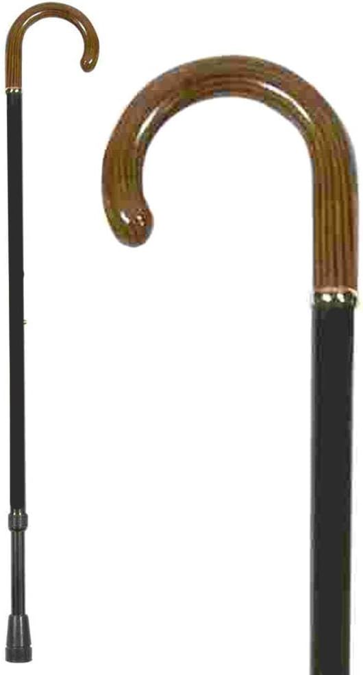 ELISYG Bastone Da Passeggio In Legno, Walking Stick Stampelle Con - Foto 10