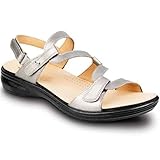 Revere Miami - Womens Adjustable Sandal Gunmetal