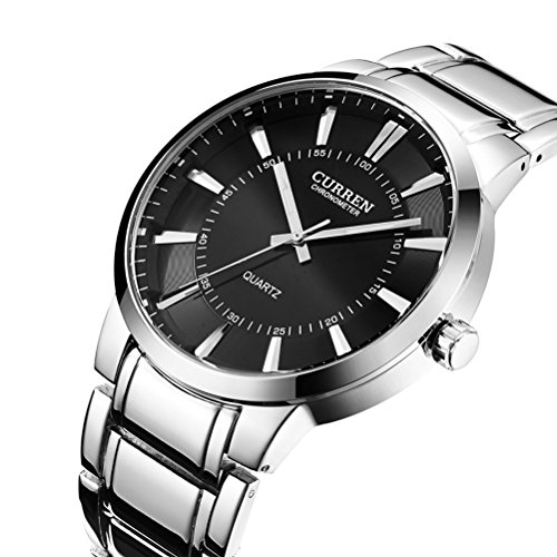 Relojes Militares Marca de fábrica Superior para Hombres Reloj Deportivo de Moda de los Hombres de la Marca de Moda Negro Grande - Imagen 3