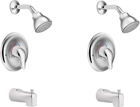 Moen L2353 Chateau Tub And Shower Faucet Set With Moens Positemp