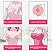 Nipple Covers Strapless Backless Bra Invisible Lift Pasties Reusable Breast Petals Non-Woven Fabric Self Adhesive Nipplecover for Women 2 Pairs 4 Inch Beige and Black by MightGuy