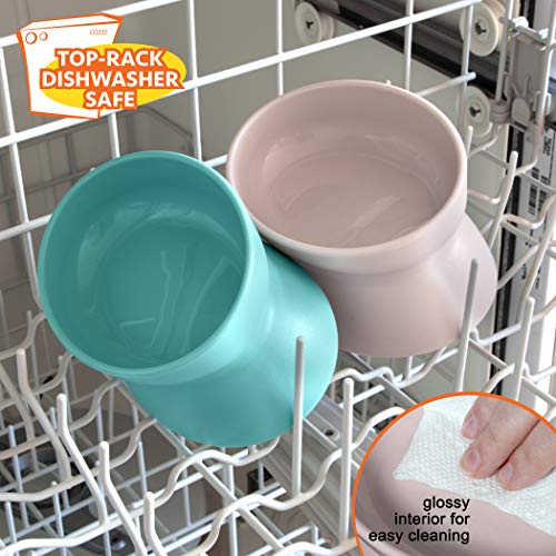Kitty City Raised Cat Food Bowl Collection_Stress Free Pet Feeder and Waterer - Image 4