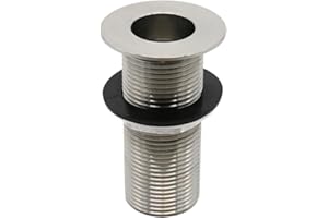 AA Faucet Stainless Steel Bar Sink Drain 1" Nominal Pipe Size (1" NPS) for 1-3/8" Sink Opening