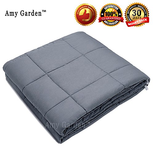 image for Amy Garden Weighted Blanket for Anxiety, ADHD, Autism, Insomnia or Str
