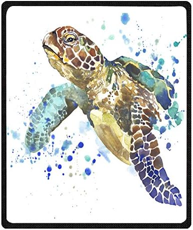 Kameng Ormis Unusual Sea Turtle for Fashion Bed/Sofa Soft Throw Blanket 58x80inch (Large)