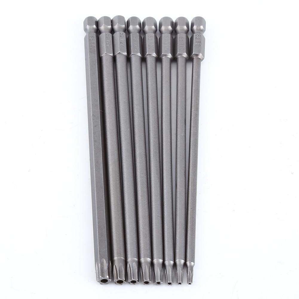 Screwdriver Set, S2 Steel Star Head Magnetic Bits, for Manual/Electric Screwdriver Tools, 150mm 8-Piece Tool Kit - Image 4