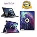 Newraturner Case for iPad 2/3/4 - 360 Rotating Stand Smart Case with Auto Wake/Sleep for iPad 4, 3 & 2