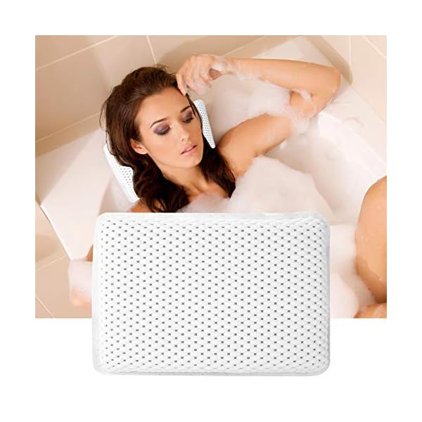 Bath-Pillow-For-Bath-Body-Spa-Premium-Bathtub-Spa-Bath-Pillows-Bathing-Accessories Bath Pillow, For Bath & Body Spa Premium Bathtub Spa Bath Pillows Bathing Accessories