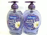 Softsoap Liquid Hand Soap 7.5 Oz Lavender & Chamomile Soothing Scent Pump Dispenser, Pack of 2