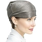 LukyTrge EMF Protection Beanies Cap,Unisex Faraday Hat,Microwave Blocking EMF Hat Silver