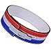 ARD CHAMPS 10MM Weight Power Lifting Leather Lever Pro Belt Gym Training Red,White & Blue