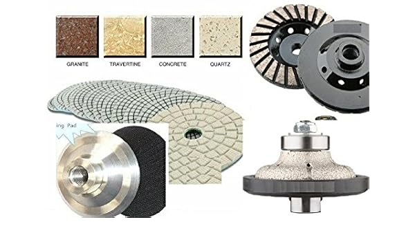 1 1 4 Ogee Bullnose Diamond Router Bit Profiler Granite 15 Pieces