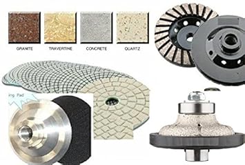 1 1 4 Ogee Bullnose Diamond Router Bit Profiler Granite 15 Pieces