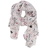 eFuture(TM) Pink Fashion Bowknot High heel Shoes Lipsticks Multi Print Long Chiffon Muffler Scarf Shawls +eFuture's nice Keyring