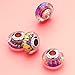 ATHENAIE Murano Glass 925 Silver Core Multi-Clear CZ Charms Bead for Bracelet