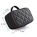 Makeup Brush Case Makeup Brush Holder Travel Professional Cosmetic Bag Artist Storage Bag Stand-up Foldable Makeup Cup (Black Drawstring, Small)