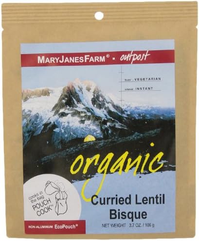 MaryJanesFarm Curried Lentil Bisque, 3.6 Ounce Bag