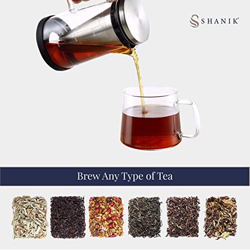 Hot Brew Coffee Maker / Tea Infuser Pitcher Glass Coffee Tea Brewer