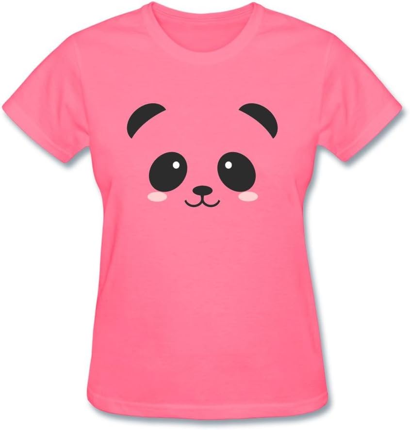 XingL Women's Cute Panda Big Bear Cat Design Short Sleeve T Shirt