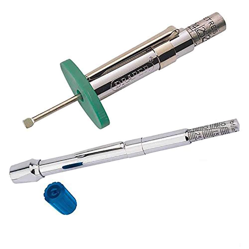 Draper 27298 TG92 Tyre Tread Depth Gauge and Draper 51536 TPGE Tyre