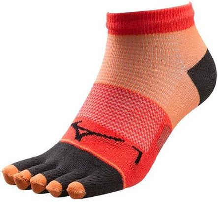 Amazon Mizuno ミズノ 5本指 ランニングソックス メンズ レディース 靴下 ソックス スポーツ サブ4 23 25cm 63 ファイアリーコーラル J2mx5503 23 25 63 ソックス 通販