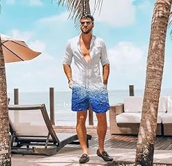 Men's Swim Trunks Quick Dry Hawaiian Board Shorts