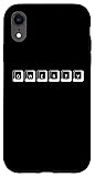 iPhone XR QWERTY Computer Keyboard Design Case