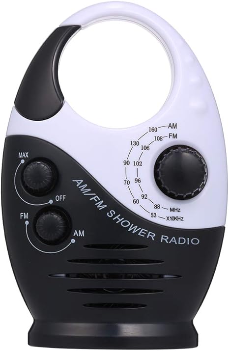 waterproof radio shower